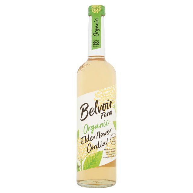 Belvoir Organic Elderflower Cordial   500ml - McGrocer
