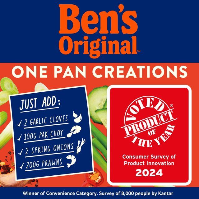 Ben's Original One Pan Nasi Goreng Rice Meal   250g - McGrocer