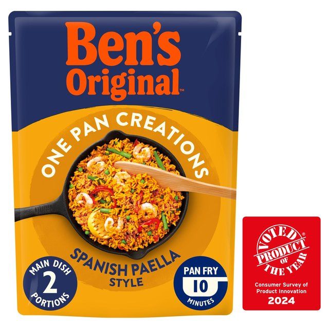 Ben's Original One Pan Spanish Paella Rice Meal   250g - McGrocer