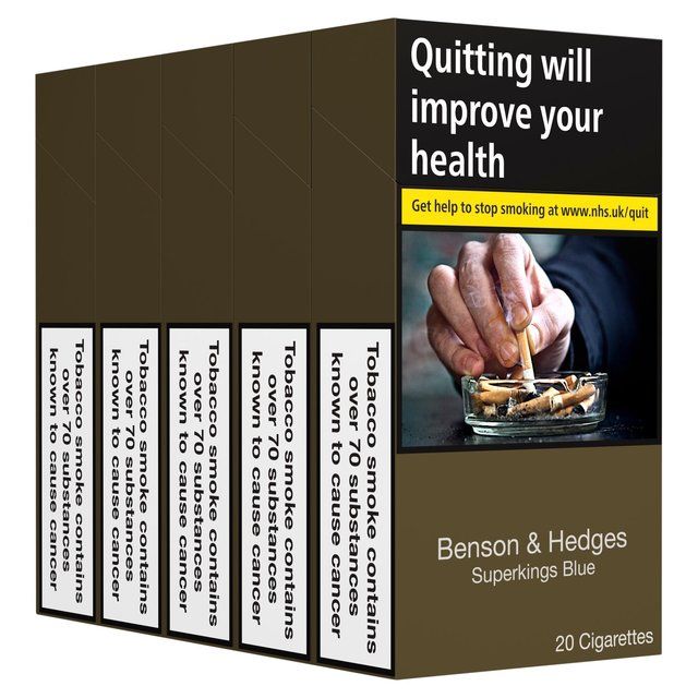 Benson & Hedges Blue Superking Multipack   100 per pack - McGrocer