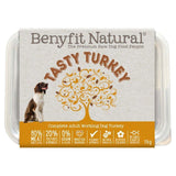 Benyfit Natural Tasty Turkey Complete Adult Raw Working Dog Food   1kg - McGrocer