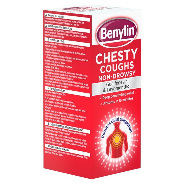 Benylin Chesty Cough Non Drowsy Syrup   300ml - McGrocer