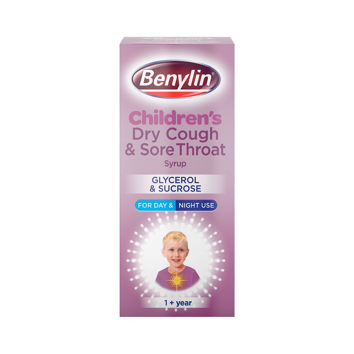 Benylin Children's Dry Cough and Sore Throat Syrup 1+ Year 125ml - McGrocer