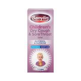 Benylin Children's Dry Cough and Sore Throat Syrup 1+ Year 125ml - McGrocer