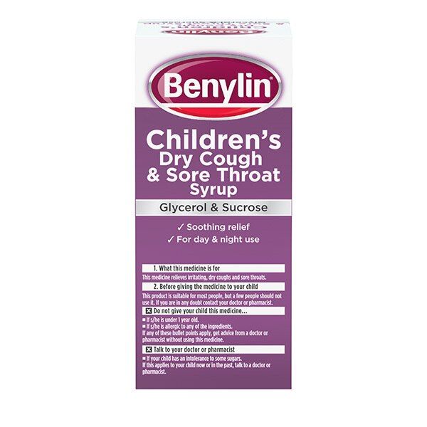 Benylin Childrens Blackcurrant 125ml - McGrocer