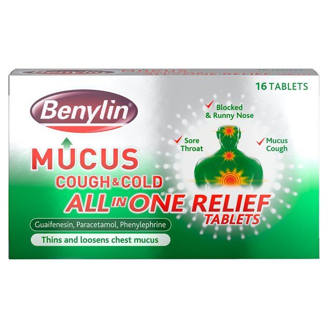Benylin Mucus All in One Relief Tablets   16 per pack - McGrocer
