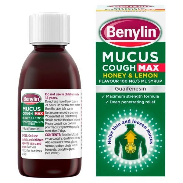 Benylin Mucus Max Honey and Lemon 150ml - McGrocer