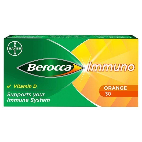 Berocca® Immuno - Energy & Immune Support 30 Tablets - McGrocer