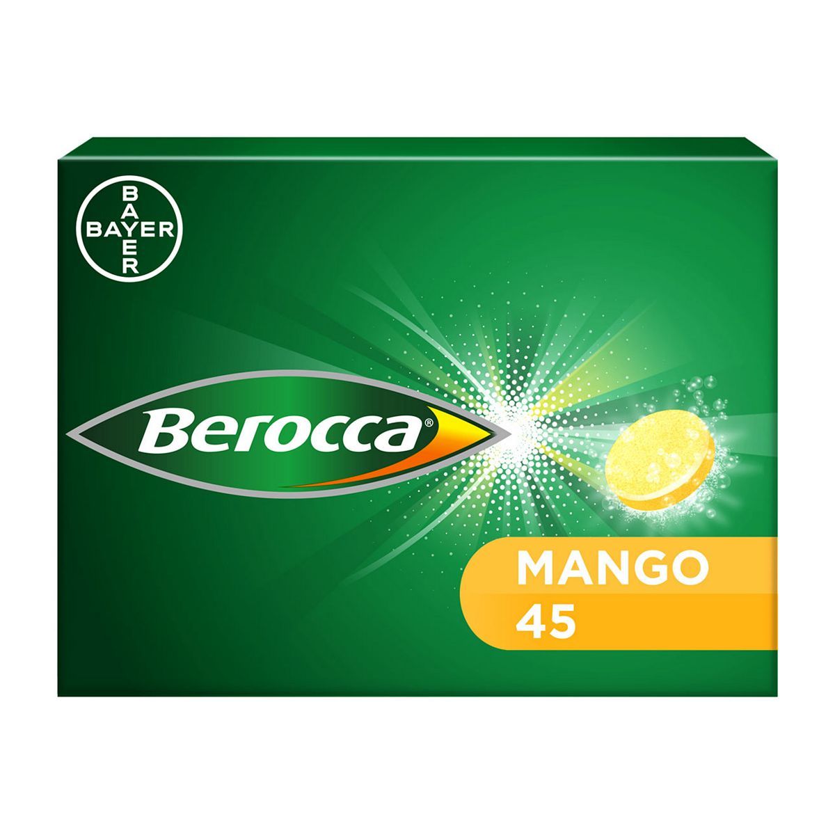 Berocca Mango Energy Vitamin 45 Tablets - McGrocer