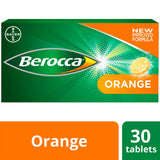 Berocca Orange Energy Effervescent Vitamin Tablets x30 - McGrocer