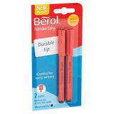 Berol Handwriting Pen Black Ink   2 per pack - McGrocer