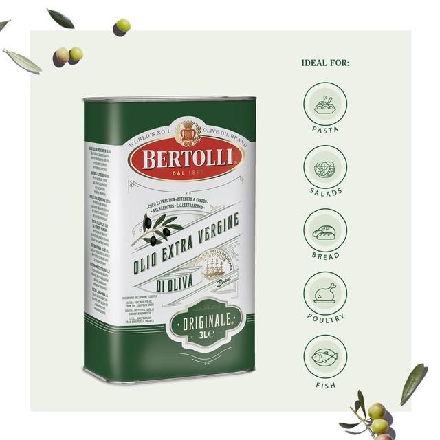Bertolli Extra Virgin Olive Oil Originale   3L - McGrocer