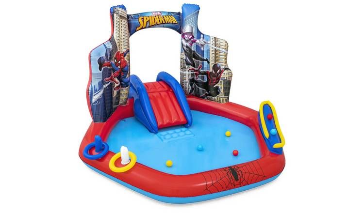 Bestway Spider-Man Inflatable Play Center - McGrocer
