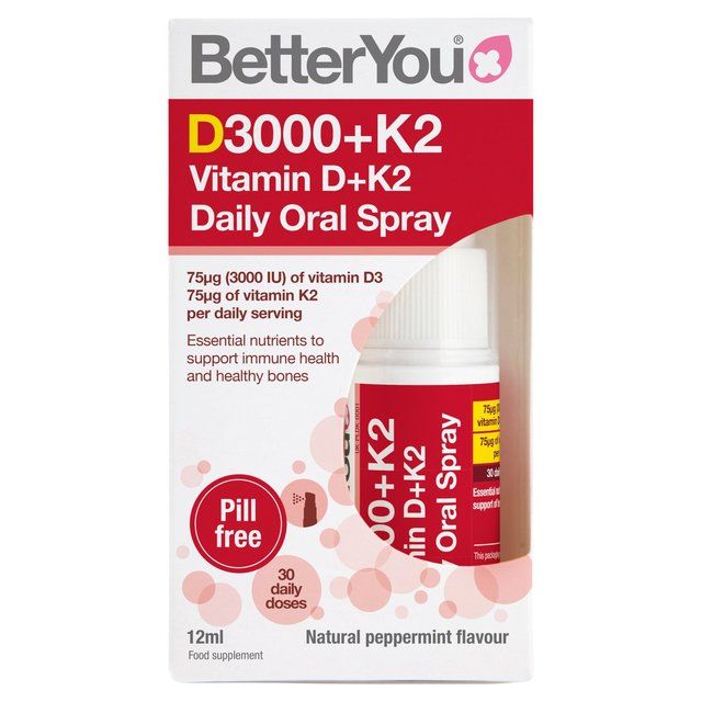 BetterYou Vitamin D & K2 Daily Oral Spray     12ml - McGrocer