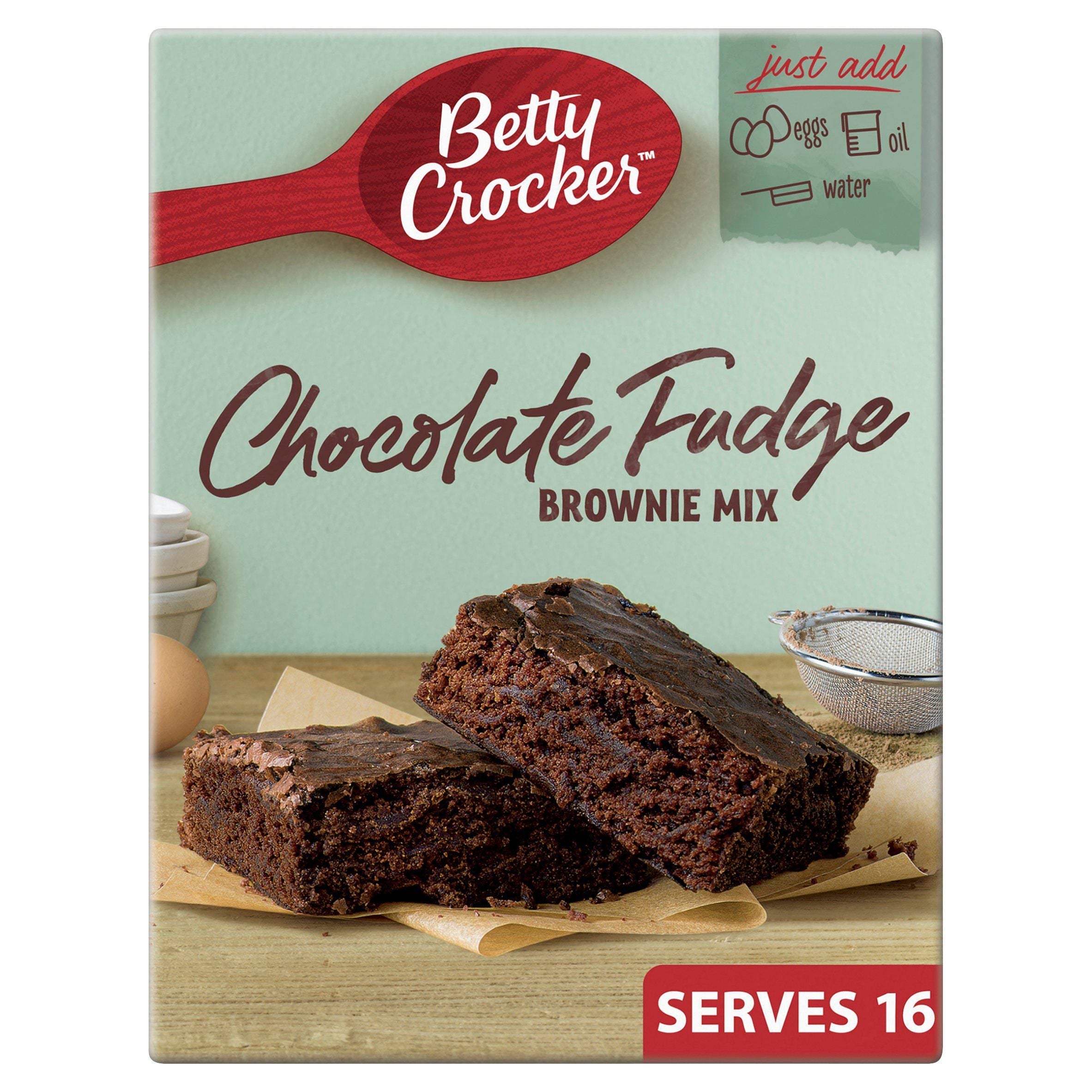 Betty Crocker Chocolate Fudge Brownie Mix 415g - McGrocer