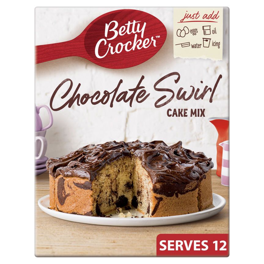 Betty Crocker Chocolate Swirl Cake Mix - McGrocer