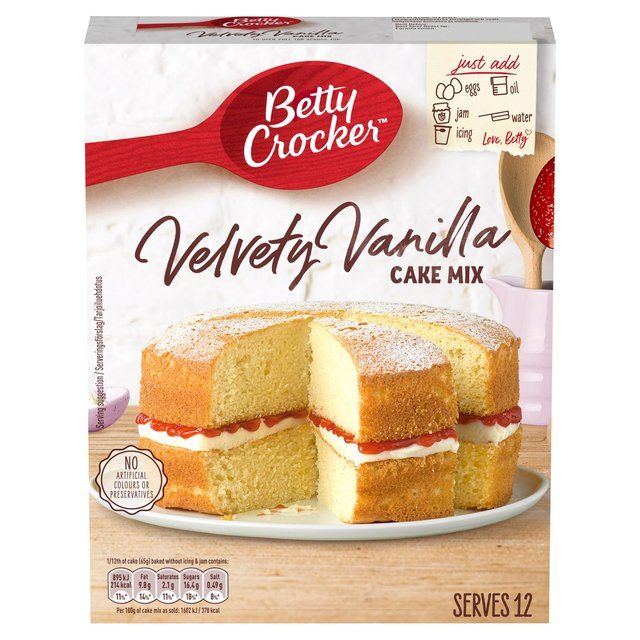 Betty Crocker Velvety Vanilla Cake Mix - McGrocer