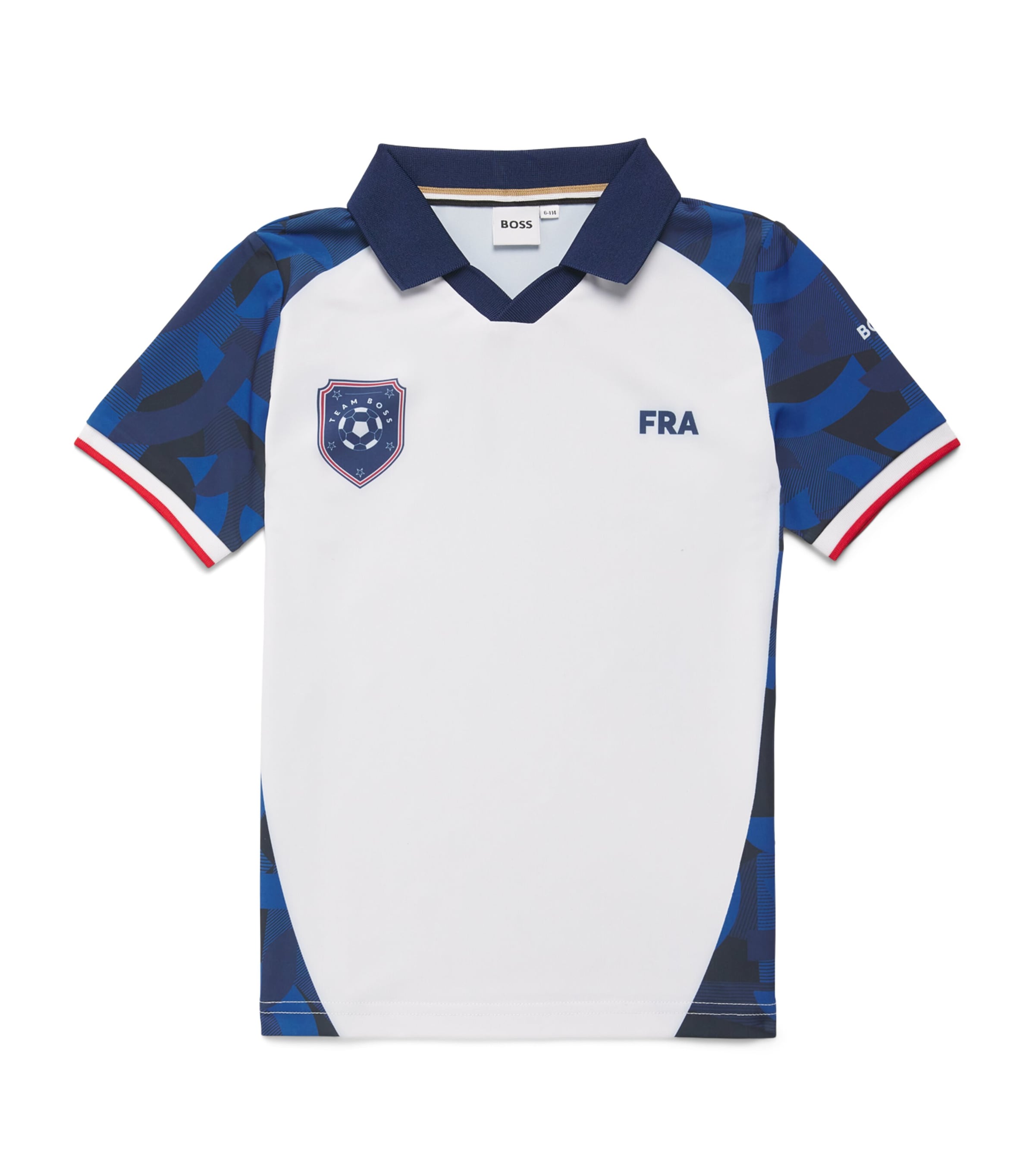 BOSS Kidswear France Print Football T-Shirt (4-16 Years) - British product