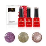 Bluesky 10 Year Anniversary Set 3 Gel Nail Polish - British product