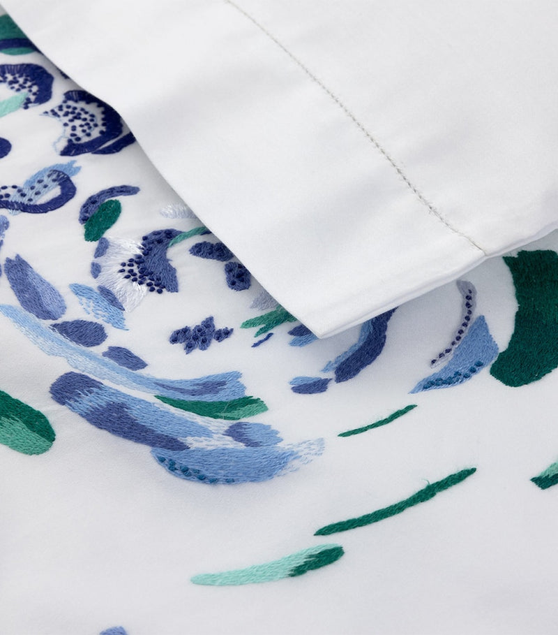 Yves Delorme Couture Pima Cotton Abysses King Duvet Cover (240cm x 220cm)