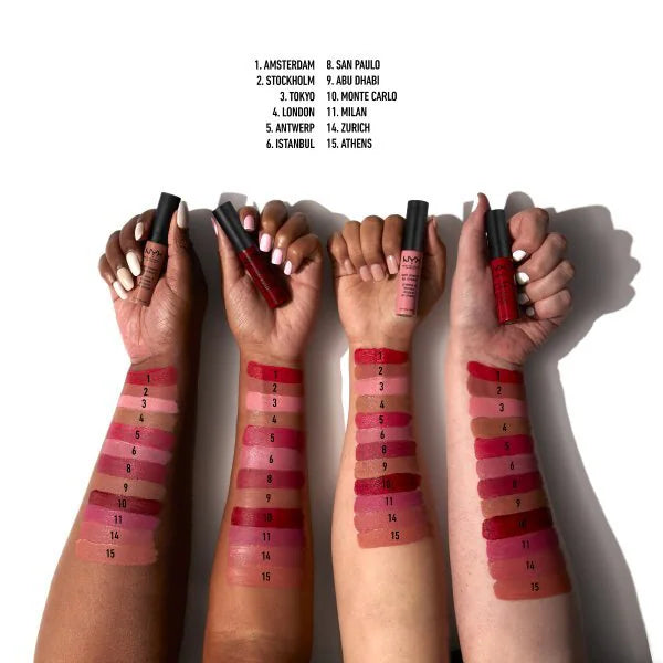 NYX Soft Matte Lip Cream Leon, imported from the UK