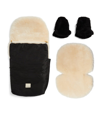 Binibamba Sheepskin Buggy Kit Stroller Essentials