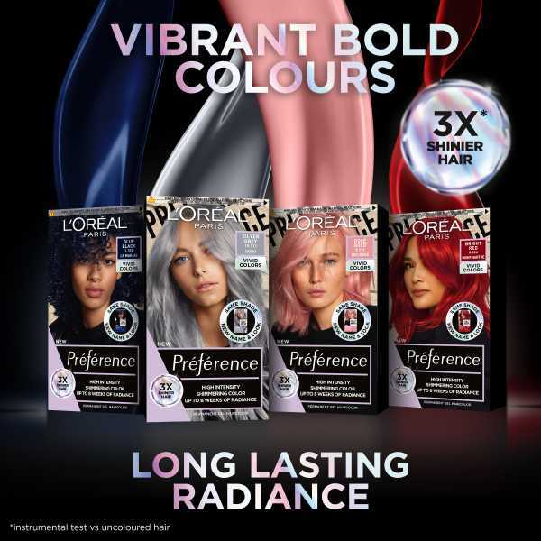 L'Oreal Paris Preference Vivids Hair Dye Cherry Red, UK version