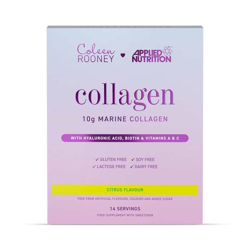 Applied Nutrition Coleen Rooney Marine Collagen 10,000mg Citrus Flavour 14 x 12.5g Sachets