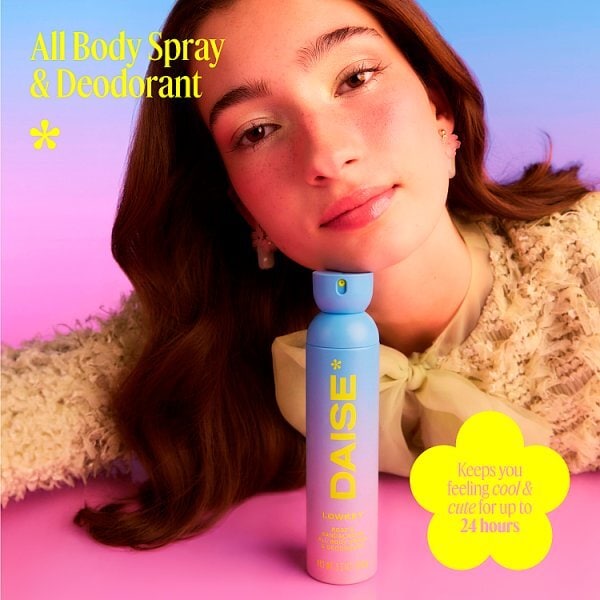 Daise body spray Lowkey 120ml, imported from the UK