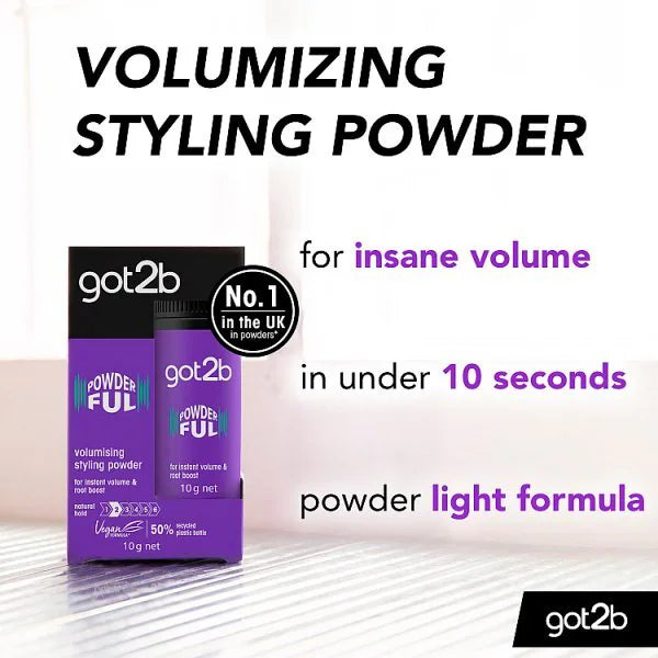 got2b Powder'ful Volumizing Hair Styling Powder 10g, UK version