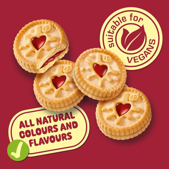 Jammie Dodgers Raspberry Biscuits Minis Multipack   6 per pack - McGrocer
