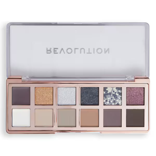 Revolution Smokey Icon Grunge Eyeshadow Palette, imported from the UK