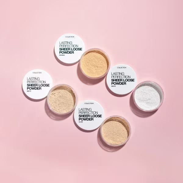 Collection loose setting powder transparent - British product