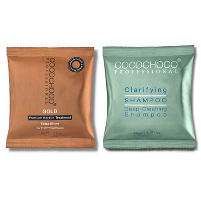 Cocochoco Gold Brazilian Keratin Hair Treatment Kit 100ml