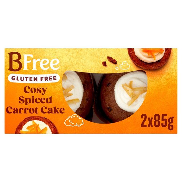 BFree Carrot Cakes   2 x 85g - McGrocer