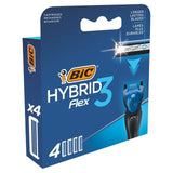 BIC Hybrid 3 Razor Blades   4 per pack - McGrocer