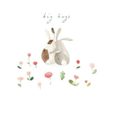 Big Hugs Bunnies Blank Card - McGrocer