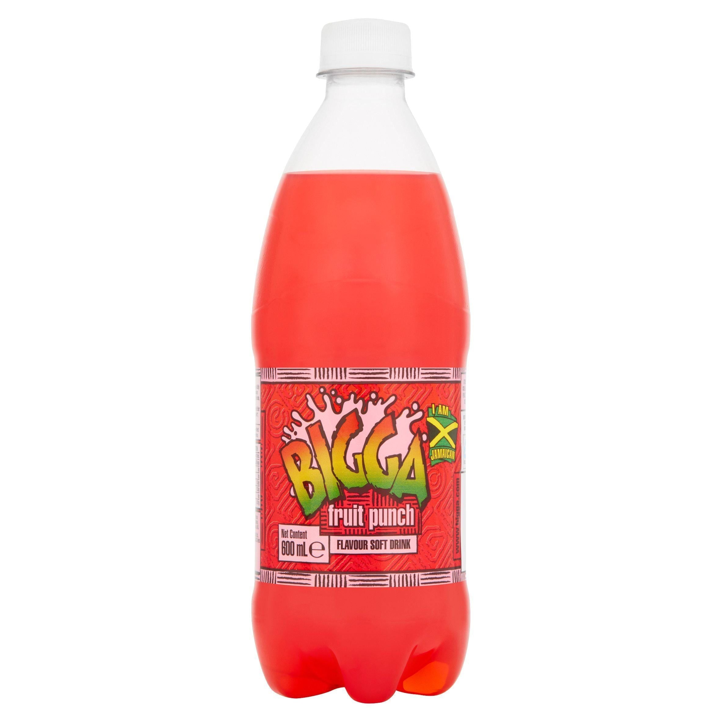 Bigga Fruit Punch Flavour Soft Drink 600ml - McGrocer