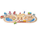 Bigjigs Rail Coastal Clean up Train Set - McGrocer