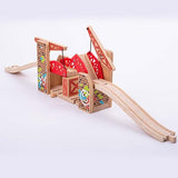 Bigjigs Rail Double Lifting Graffiti Bridge - McGrocer