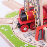 Bigjigs Rail Industrial Turntable - McGrocer