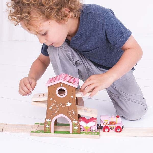 Bigjigs Rail Pixie Dust Tree House - McGrocer