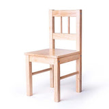 Bigjigs Toys Natural Wood Chair - McGrocer