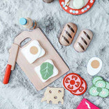 Bigjigs Toys Sandwich Making Playset - McGrocer