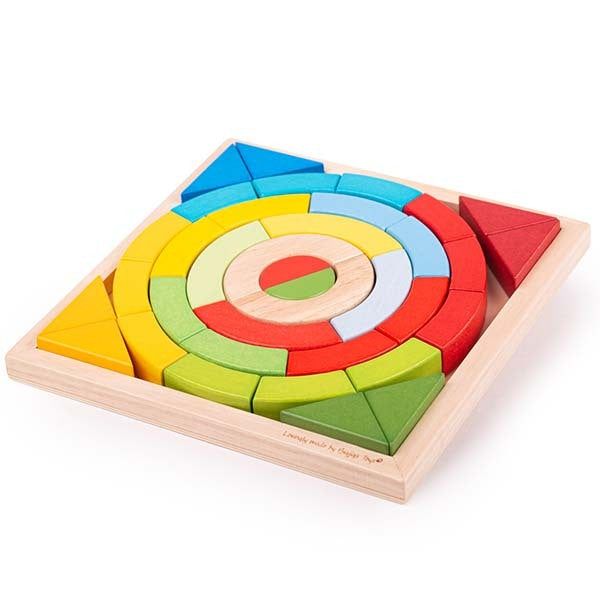 Bigjigs Toys Stacking Arches and Triangles - McGrocer