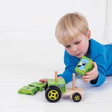 Bigjigs Toys Stacking Tractor Toy - McGrocer