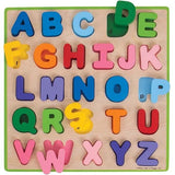 Bigjigs Toys Wooden ABC Puzzle - McGrocer