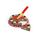 Bigjigs Toys Wooden Chocolate Cake Toy - McGrocer