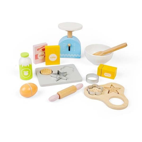 Bigjigs Toys Wooden Cookie Baking Set - McGrocer