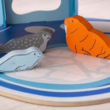 Bigjigs Toys Wooden Polar Glacier Playset - McGrocer